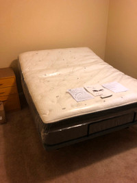 New electric bed. Never used. Queen size.