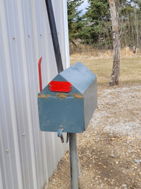 Steel mailbox