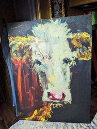 Moo Cow print.