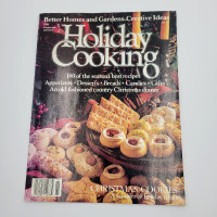 Better Homes And Gardens Holiday Cooking 1986 Magazine Vintage B
