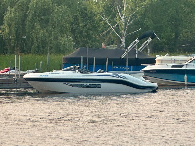 Sea Doo 2004 Challenger 1800 Jet Boat in Powerboats & Motorboats in Kawartha Lakes - Image 2