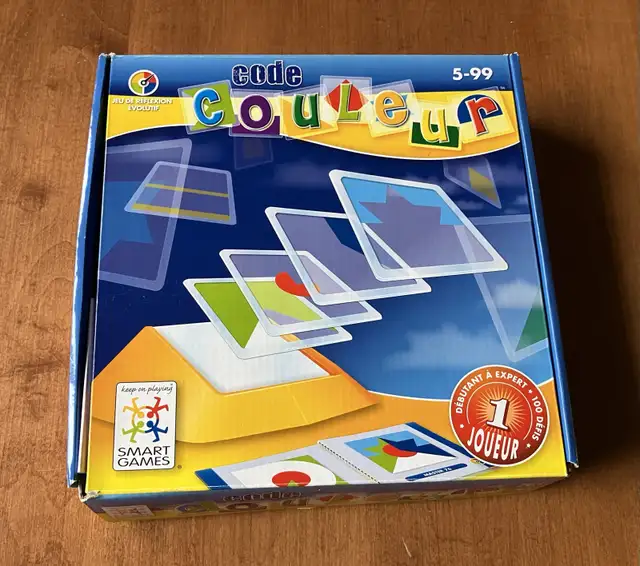 Smart Games Code Couleur (Colour Code)  Game, Complete in Toys & Games in City of Montréal - Image 4