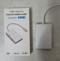 USB type c adapter for Macbooks and laptops