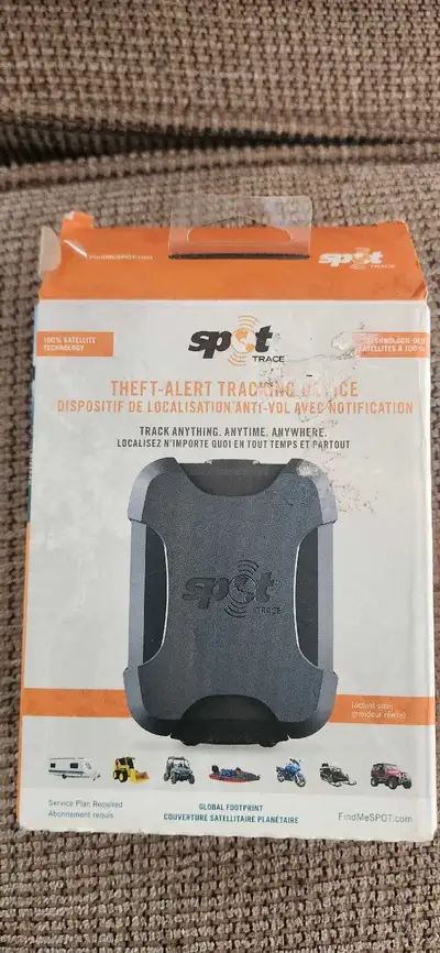 Description The SPOT Trace offers advanced asset tracking capability. This rugged, easy-to-use, devi...