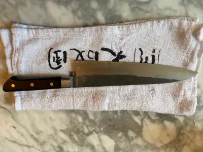 TOJIRO ATELIER CLASSIC VG10 Damascus Gyuto 210mm knife, View more