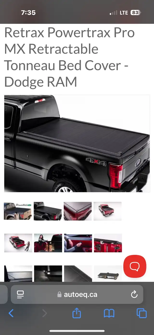 Retractable Tonneau Cover in Other Parts & Accessories in Owen Sound - Image 2