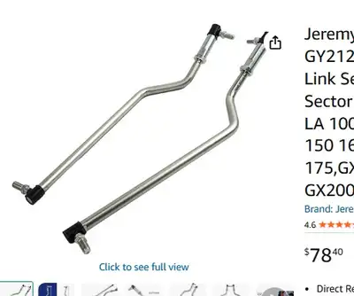 Drag Link Set for John Deere Tie Rod Steering, View more