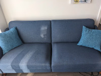 Blue couch for sale