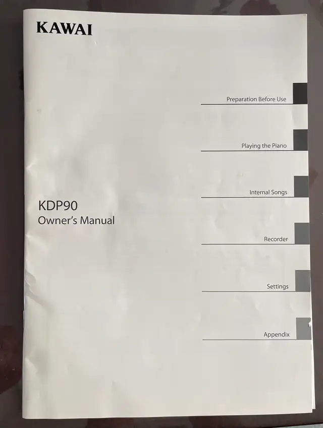 Kawai KDP90 Digital Piano – Excellent Condition in Pianos & Keyboards in City of Toronto - Image 3