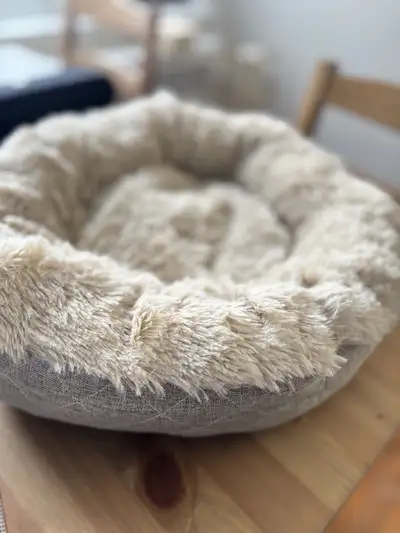 Cozy Beige Pet Bed, View more