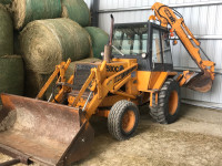 Case 580C BACKHOE with Extendahoe