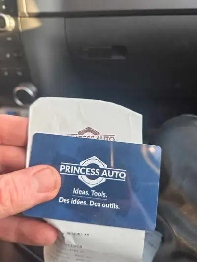 175$ princess auto gift card , View more