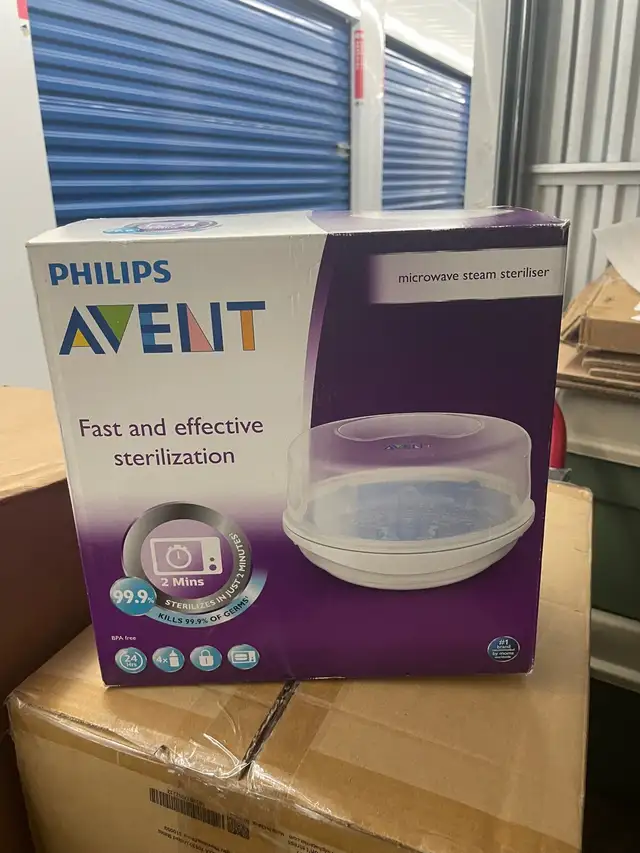 Philips AVENT Steam Sterilizer For Microwave in Feeding & High Chairs in Cambridge - Image 9