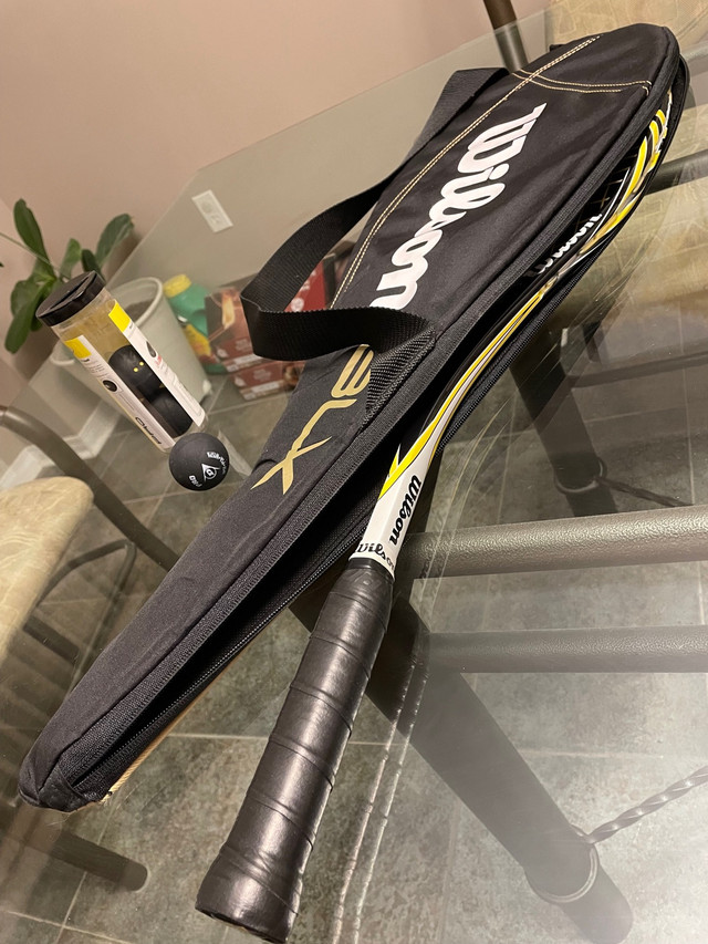 Wilson Pro BLX Squash Racket in Tennis & Racquet in Mississauga / Peel Region - Image 2