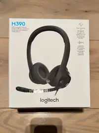 Logitech H390 headset. Brand new. 
