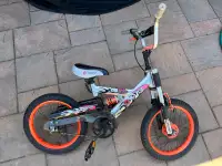 16” boy’s bike with dual suspensions and hand brake 