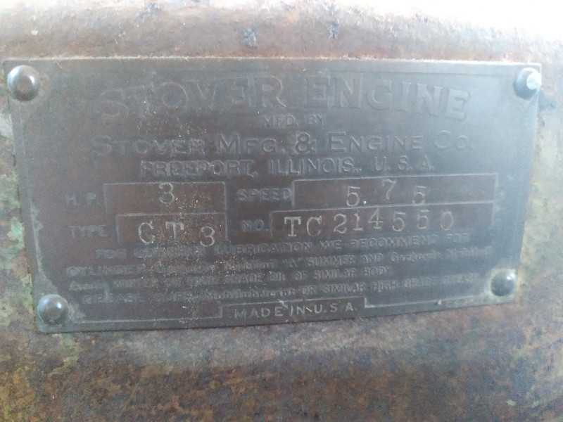 3hp stover hit for sale  