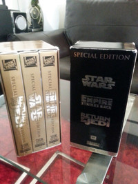 STAR WARS TRILOGY Special Edition VHS 1997