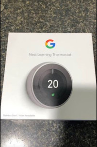 Google Nest Learning Thermostat 