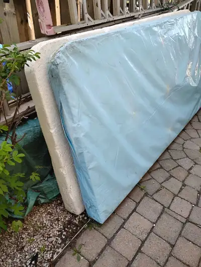 Getting rid of foam from a hot tub Lid. No cover, just the foam. Exactly what you see in the picture...