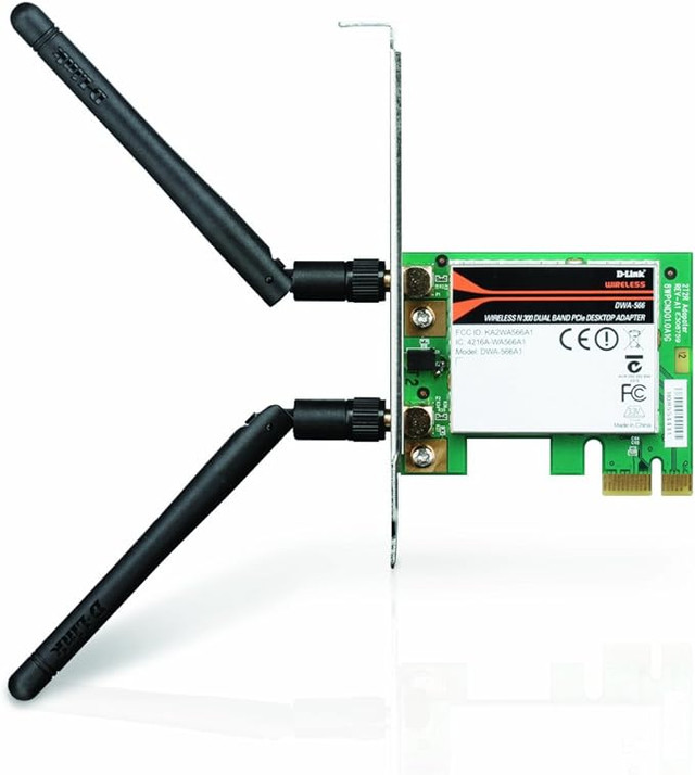 D-Link  DWA-566 Wireless N 300 Dual Band PCI Express in Networking in Oshawa / Durham Region