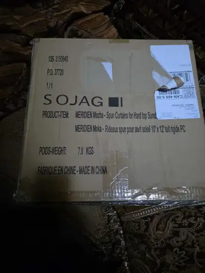 New Sojag bug curtains for 10x12 gazebo, View more