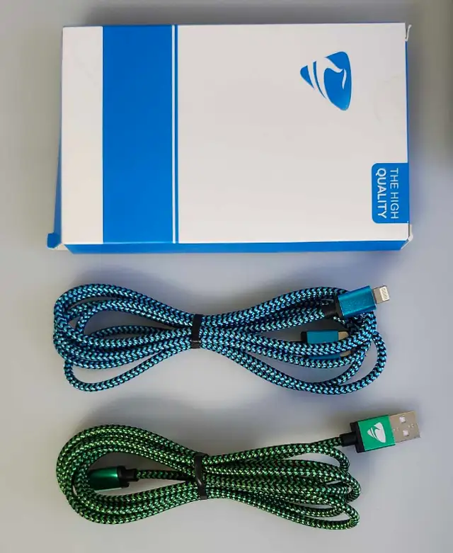 Charging  Cable for i phone ( 2 ) in Cell Phone Accessories in Markham / York Region - Image 2