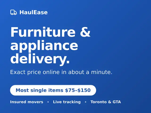 Furniture & Appliance Delivery — Instant Price, Same Week