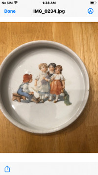 Antique Baby Dish in Good Used Condition!