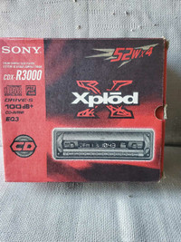 Sony CDX - R3000 Car Stereo