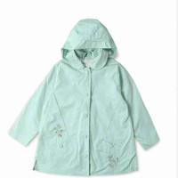 Next girls long jacket with flower