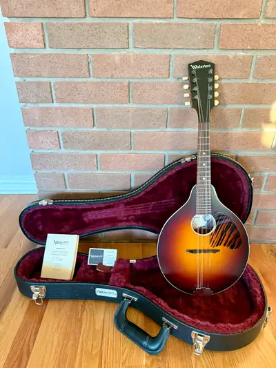 Reasonably rare Waterloo WL-M mandolin made by Collings in mint condition, with case and certificate...