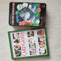 Poker Chips and Card Games Book
