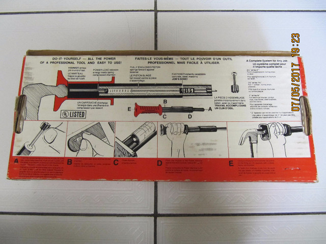 Classic Remington Power Hammer 476 Powder Actuated Tool Circ1980 | Arts &  Collectibles | Mississauga / Peel Region | Kijiji