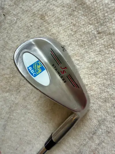 64° JS Stainless Lob Wedge - RBC / Right Handed Golf Club High-loft 64 degree wedge for flop shots,...
