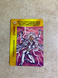 Marvel Storm card