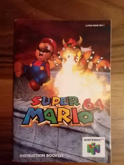 Nintendo 64 Manual Great condition
