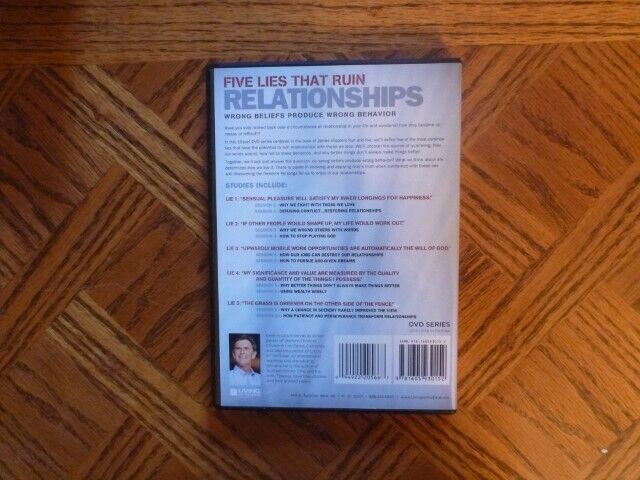 Five Lies That Ruin Relationships – Chip Ingram  (3 DVDs)   $3 in CDs, DVDs & Blu-ray in Saskatoon - Image 2