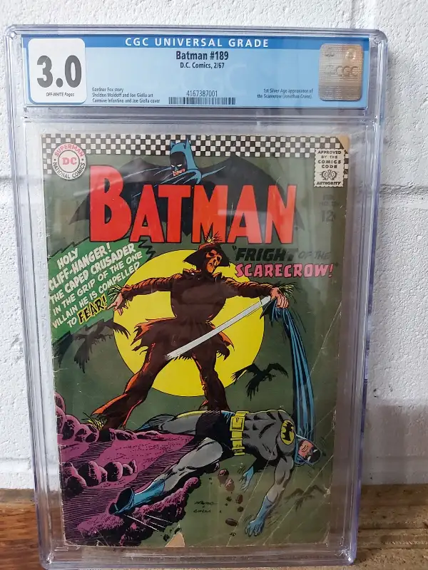 Batman #189 CGC 3.0 in Comics & Graphic Novels in City of Toronto - Image 2