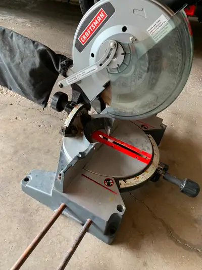 10 inch Mastercraft miter saw, View more