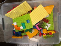 Lego Duplo Family House Set & Variable Slideway Marble Run Build