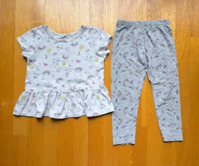 4T Unicorns and Rainbows Outfit, View more