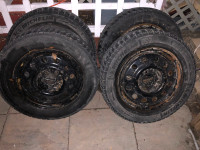 4-195/65/15 winter tire w rims