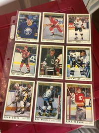 Top O-Pee-Chee Premier Hockey cards of 1992 Complete Set 1-198