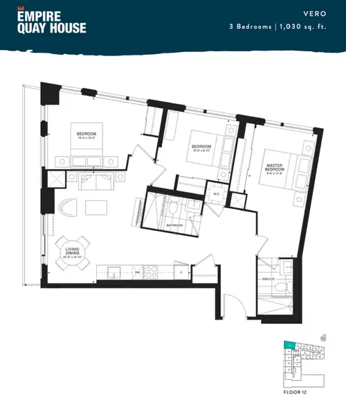 EMPIRE QUAY HOUSE ‼️SELL at LOSS‼️ DOWNTOWN TORONTO near the LAKE 162 Queens Quay E, Toronto, ON M5A...