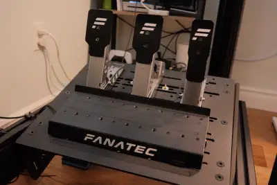 Fanatec CSL pedals with load cell brake pedal, View more
