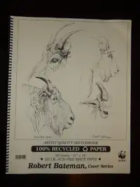 Artist Quality Sketchbook. Robert Bateman series