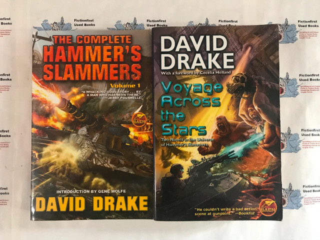 "Hammer's Slammers Omnibuses" by: David Drake in Fiction in Annapolis Valley