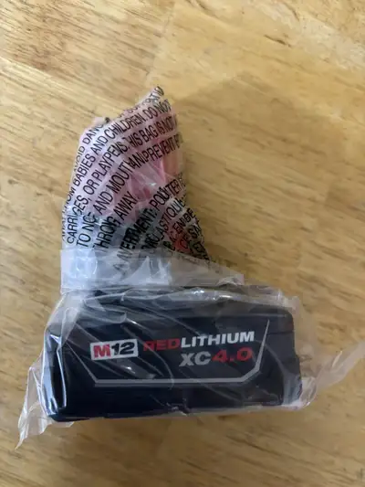 new  M12 Extended Capacity (XC) 4Ah Battery. Sells $190, View more