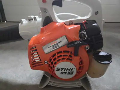 2x stihl bg55 blower , View more